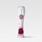 Running Socks Women | White / Bordeaux