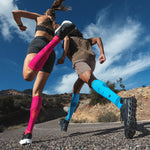 Running Socks Women | White / Bordeaux