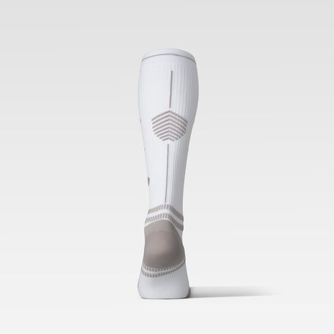Running Socks Women | White / Grey
