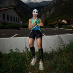 Running Socks Women | White / Grey