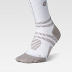 Running Socks Women | White / Grey