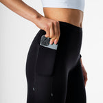 Running Tights Women | Black / Light Grey