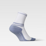 Sports Ankle Socks Women | White / Blue / Red