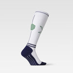 Sports Socks Men | White / Navy / Green