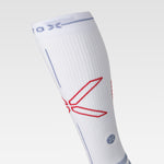 Sports Socks Women | White / Blue / Red