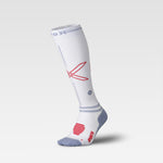 Sports Socks Women | White / Blue / Red