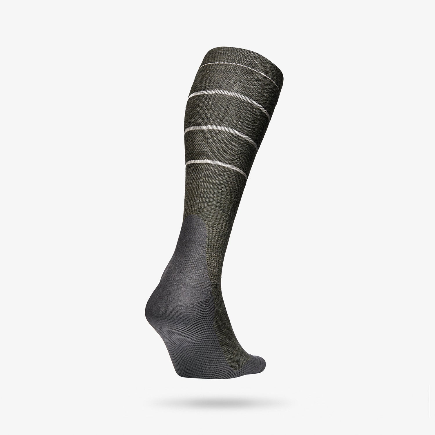 Merino Hiking Socks Men | Green / Beige