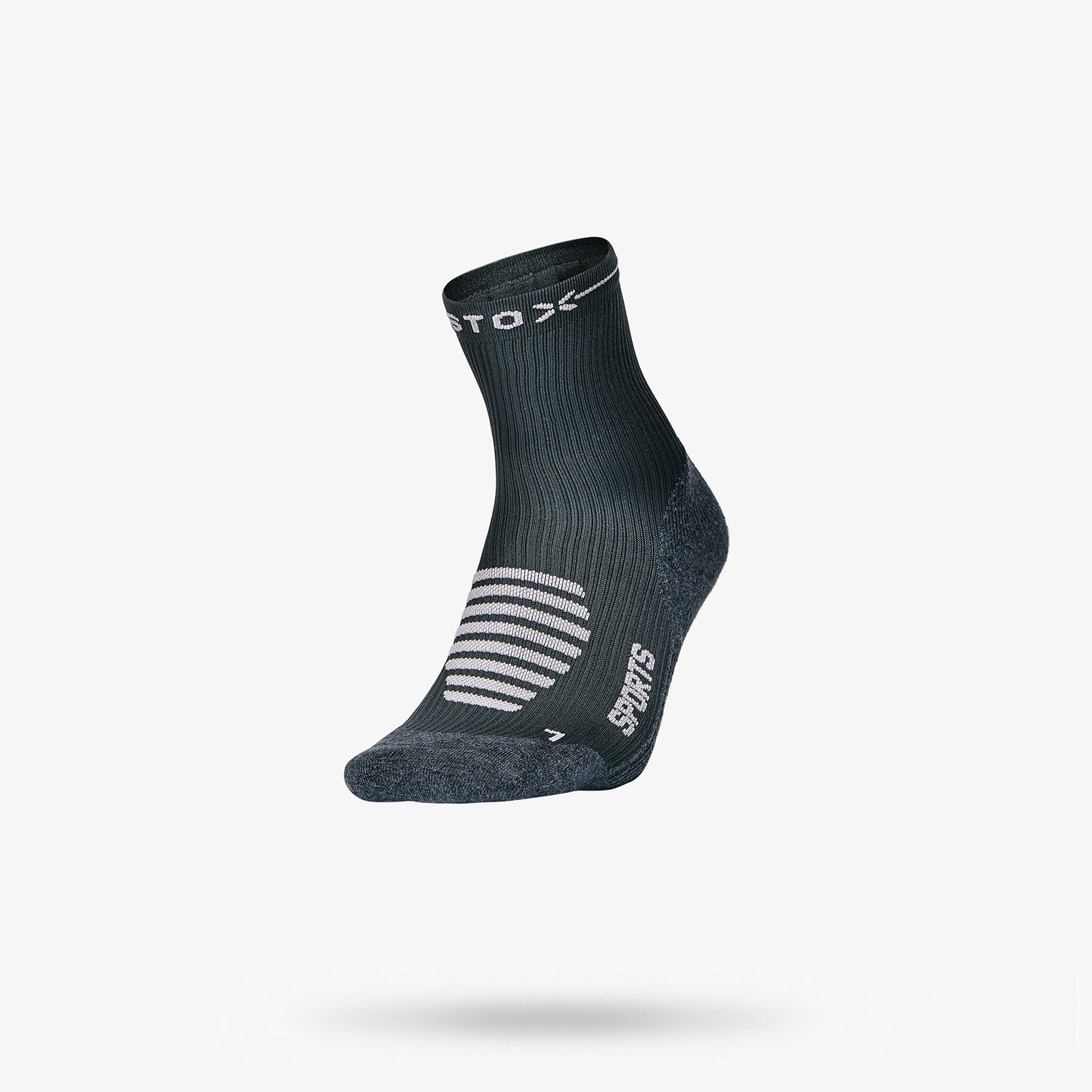 Sports Ankle Socks Women Dark Grey / Light Pink