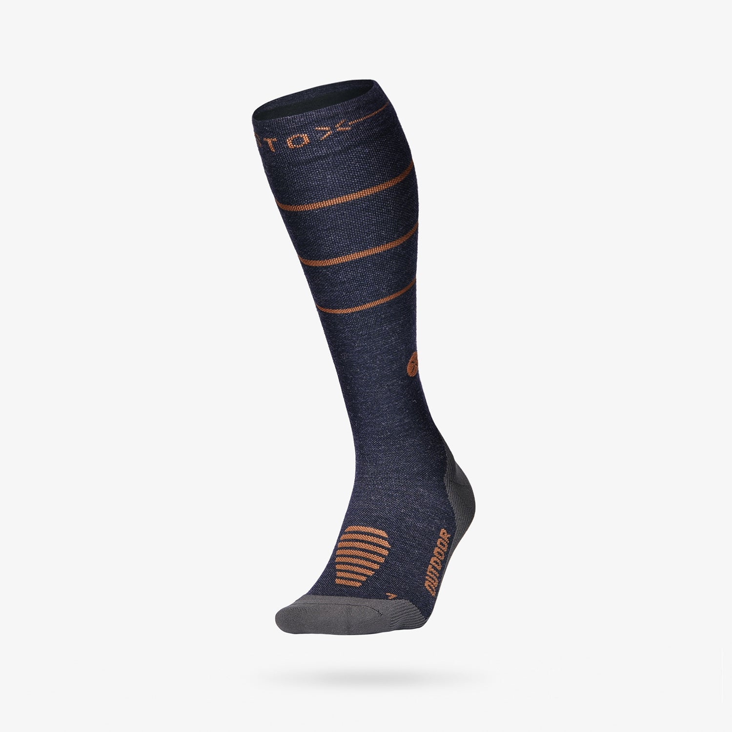 Merino Hiking Socks Men | Blue / Terra